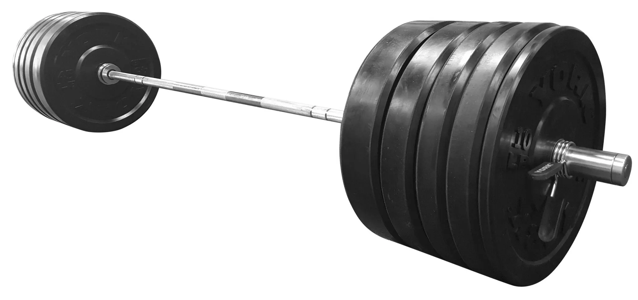 York Rubber Training 275 Pound Bumper Plate Set - York Barbell - image 1