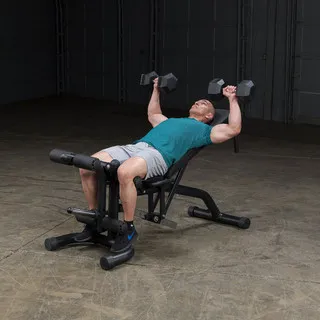 Body-Solid FID46 Leverage Flat Incline Decline Bench - Body Solid - image 2