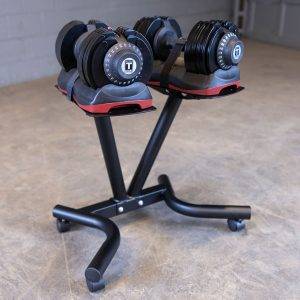 Body-Solid SDBX132ST Adjustable Dumbbells with Stand
