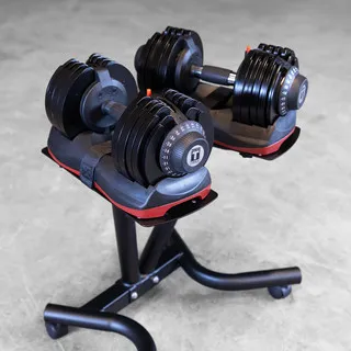 Body-Solid SDBX132ST Adjustable Dumbbells with Stand - Body Solid - image 2