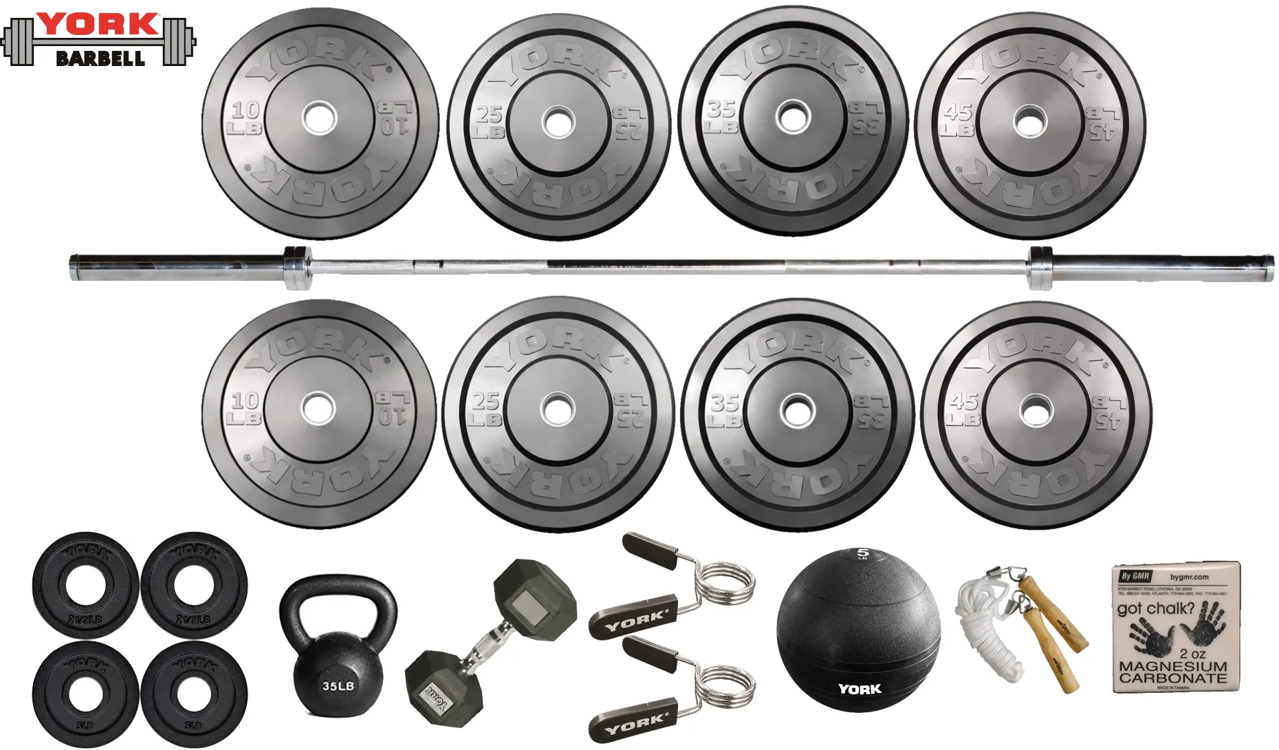Women’s Garage Gym Starter Package - York Barbell - image 1