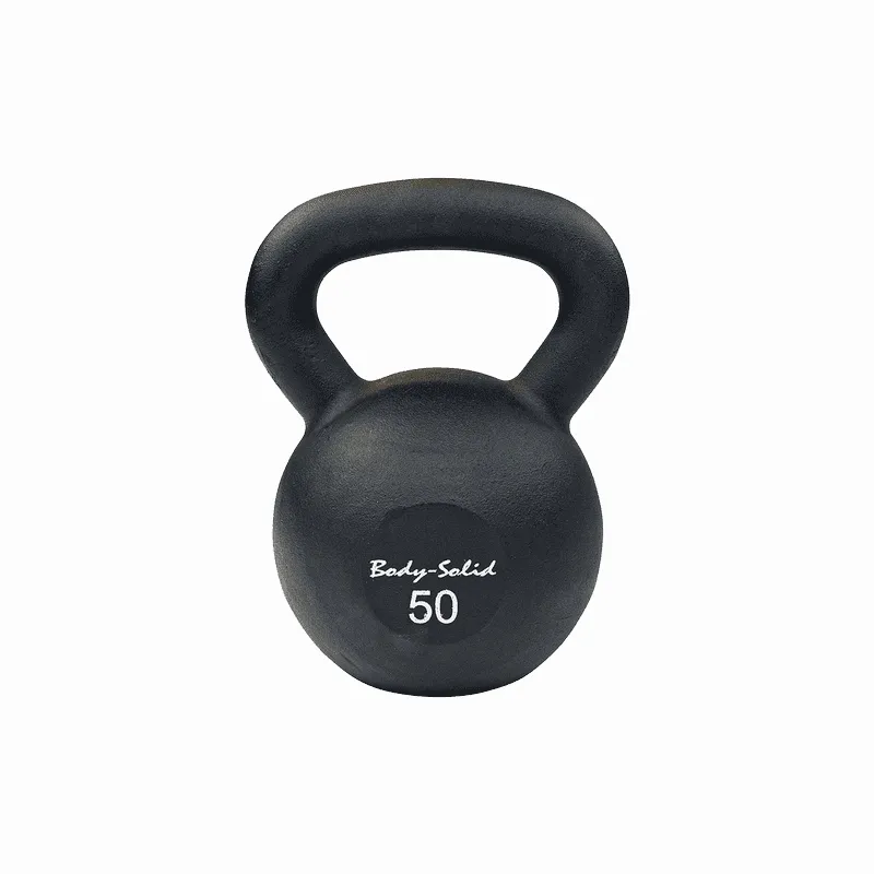 Body Solid 5-50lb Kettlebell Set W/Rack - Body Solid - image 2