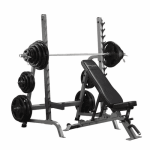 Body Solid SDIB370 Olympic Bench Rack Combo
