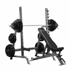 Body Solid SDIB370 Olympic Bench Rack Combo - Body Solid - image 1