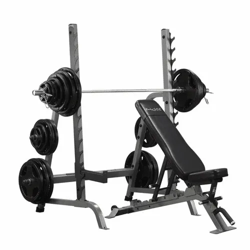 Body Solid SDIB370 Olympic Bench Rack Combo - Body Solid - image 1
