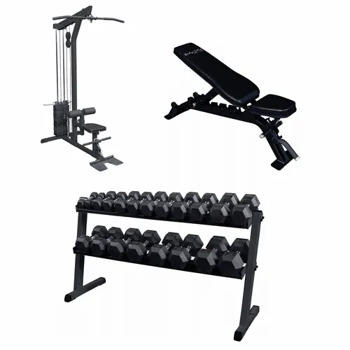 free-weight-gym-package-158 Free Weight Gym Package - Body Solid - image 1