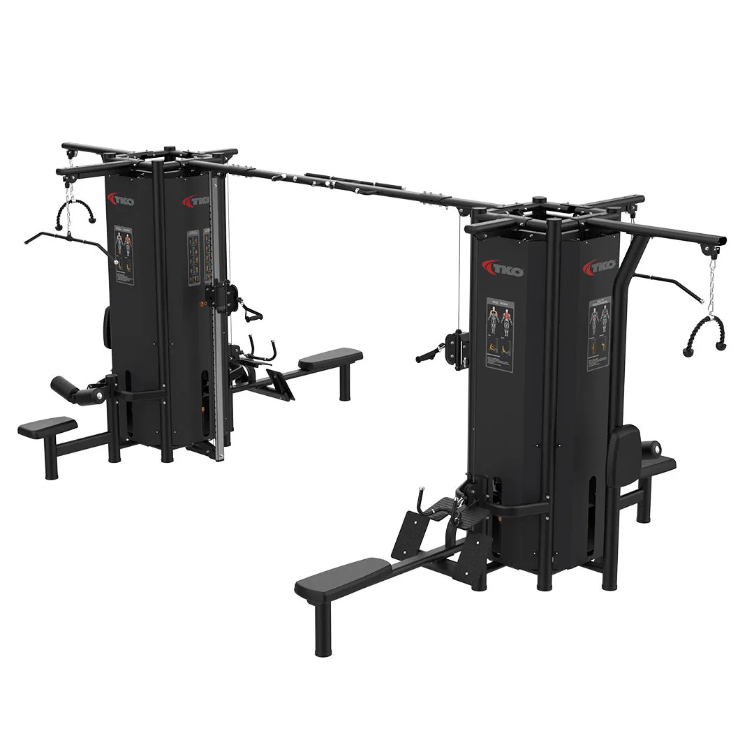 7033-B8StackMultiStation.jpg TKO Signature 8-Stack Cable Crossover - TKO - image 2