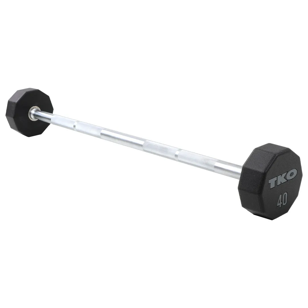 TKO Fixed Straight Barbell Set 20-110 Pounds - TKO - image 1