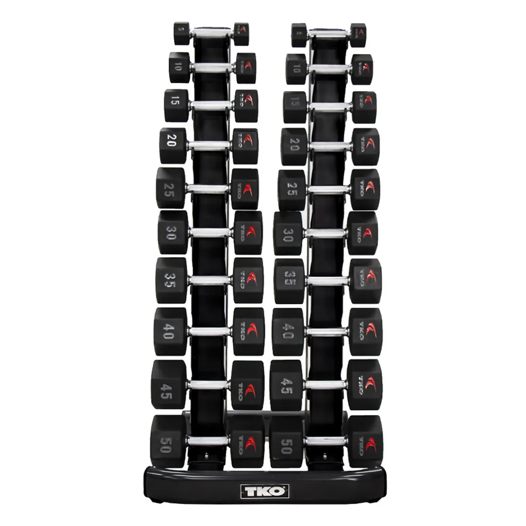 10 Pair Vertical Dumbbell Rack - TKO - image 2