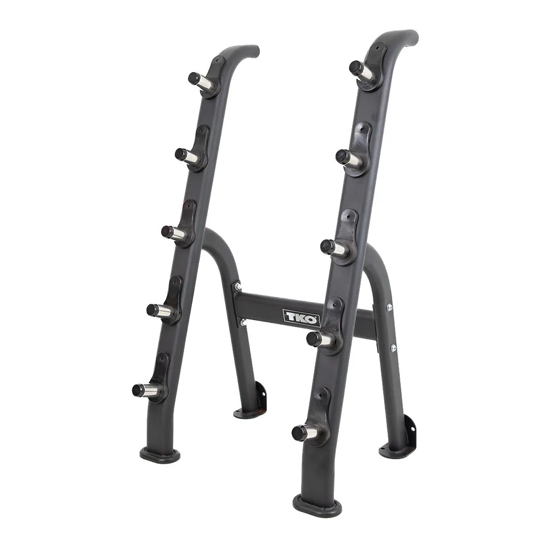 845BBR-BKside.jpg TKO 5 Bar Barbell Rack - TKO - image 4