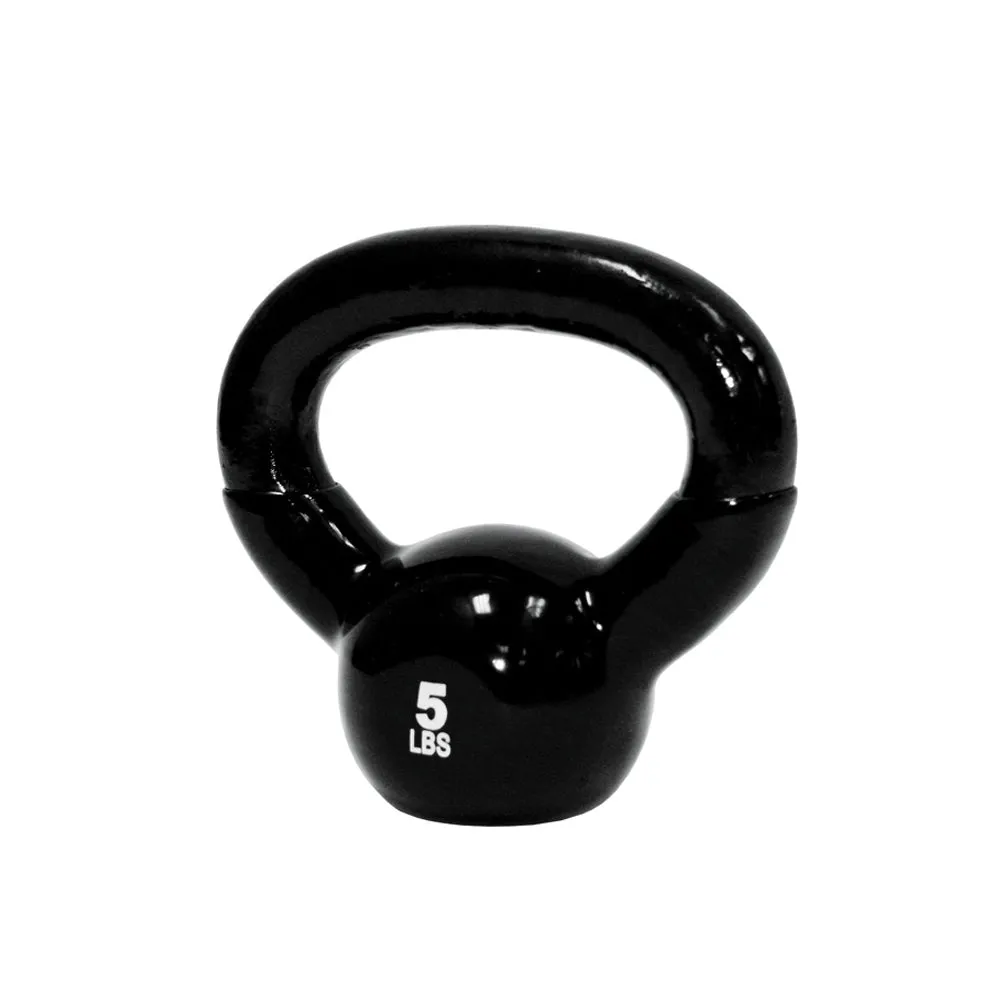 857KBV-5_1000.jpg TKO 5-50 Pound Vinyl Kettlebell Set w/ 2 Tier Rack - TKO - image 3