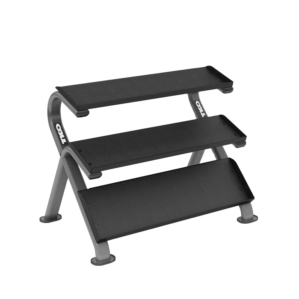 3 Tier Horizontal Dumbbell Rack - TKO - image 1