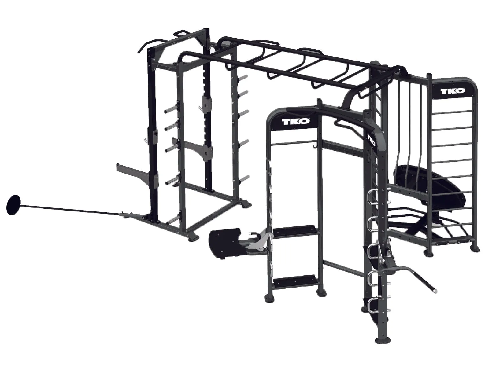 TKO Stretching + Rebounder + Power Rack Station - TKO - image 1