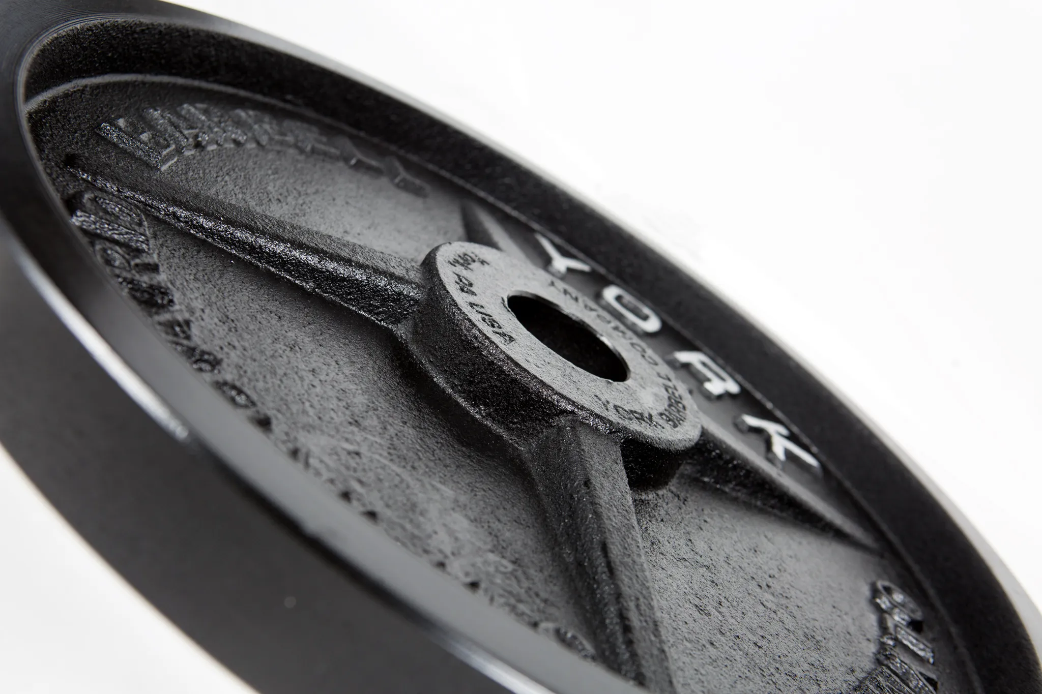 York Barbell 2″ Legacy Cast Iron Precision Milled Olympic Plate - York Barbell - image 1
