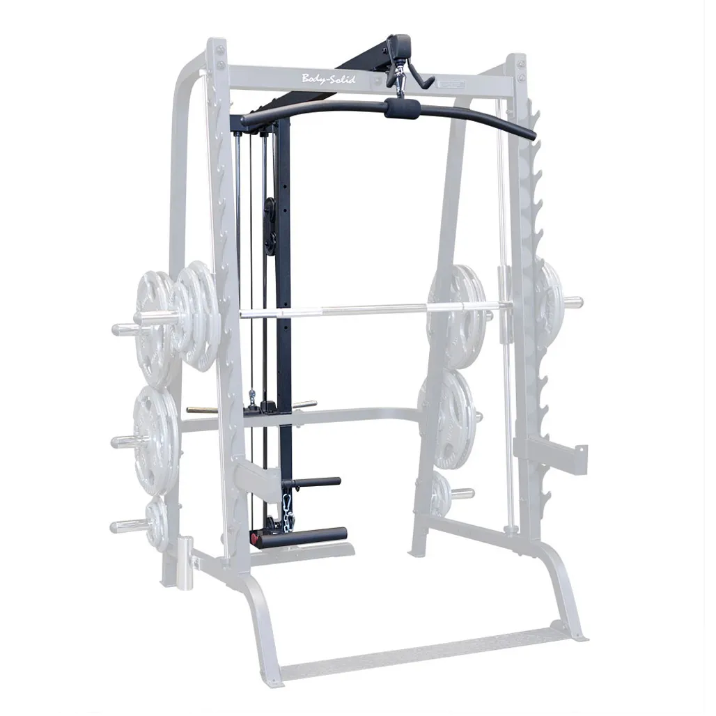 GLA348B_IMGL3404-fade-NOSTACK__02576.1735664371 Body-Solid GS348B Series 7 Smith Machine - Body Solid - image 10