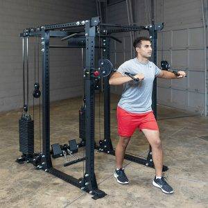 Body-Solid Power Rack + Functional Trainer Package