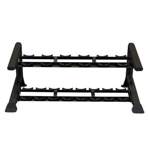 Body-Solid Pro ClubLine SDKR-SD Modular Storage Rack with Dumbbell Saddle Tiers