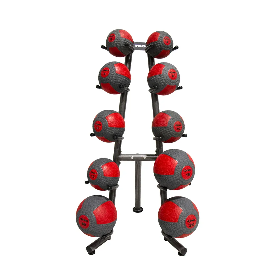 TKO Medicine Ball 10 Pack with Rack - TKO - image 8
